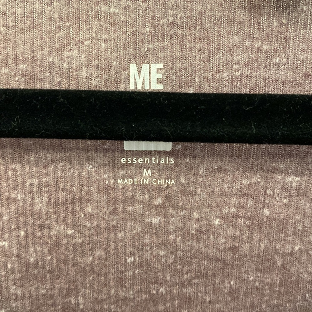 pacsun longsleeve ruched purple top - Picture 5 of 5
